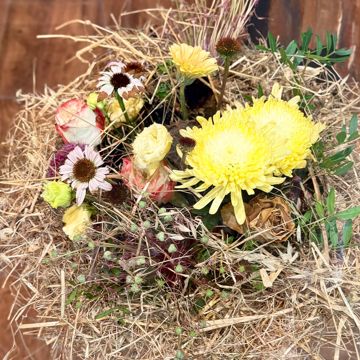dettagli fiore giallo